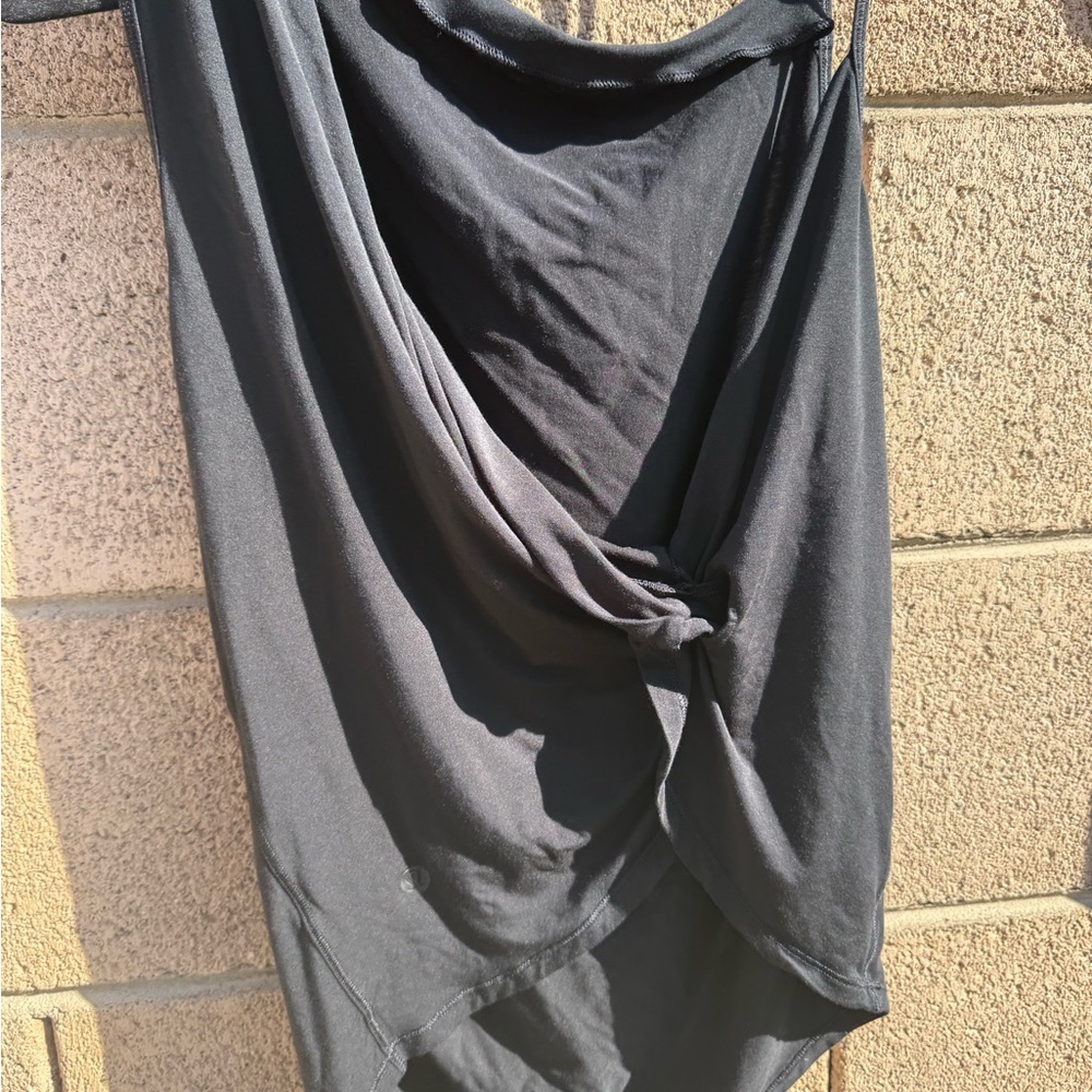 lululemon athletica Black Tank Top
